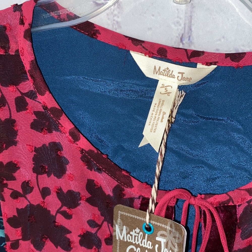💕NWT Matilda Jane A Little Party Dress Size S - Picture 3 of 4